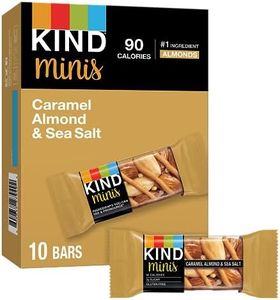 KIND Minis, Caramel Almond & Sea Salt, 0.7 Ounce (Pack of 10)