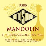 Rotosound Strings for Mandolin, Mandolin Strings Set Mandolin RS80 Medium 10-34