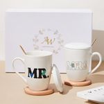 AW BRIDAL Mr and Mrs Gifts 12 OZ Co