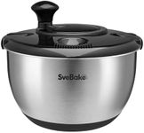 SveBake Stainless Steel Salad Spinn