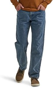 Wrangler Authentics Men's Classic 5-Pocket Relaxed Fit Cotton Jean, Stonewash, 56W x 32L