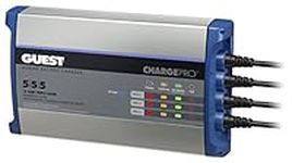 Guest 2713A ChargePro On-Board Battery Charger - 15A/12V, 3 Bank, 120V Input