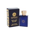 Versace Dylan Blue Cologne for Men Eau De Toilette Mini, 0.17 ounces