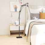 REAQER CPAP Hose Holder Hanger for Bed Preventing Tube Leakage and Tangle,Used Under The Mattress or On The Floor with Swivel Arm