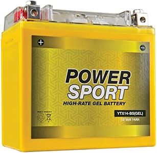 YTX14-BS Gel 12V 14AH 240CCA Battery for Honda ATV FourTrax TRX 300 350 450