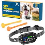 GPS Dog Collar,Wireless Dog Fence,E