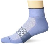 Icebreaker Merino Men's Multisport Light Cushion Mini Sock, KYANITE/GRAPHITE/DAWN, Large