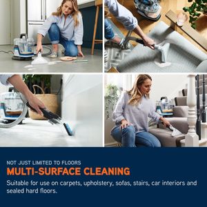 Vax SpotWash Duo Carpet Cleaner – White/Blue Stain Remover