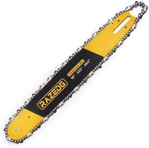 18 Inch Chainsaw Bar and Carbide Chain Combo, .325" Pitch, 063" Gauge, 74 Drive Links Fits Stihl MS271 Farm Boss, MS291, MS311 and More- L74 (1 bar + 1 carbide chain)