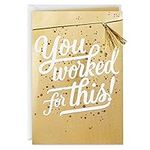 Hallmark Congratulations Card or Graduation Card (You Worked for This)