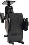 ARKON Mounts Drill-Base Mega Grip Phone Mount | Universal Phone Fit | 360° Adjustable Angle | Flat Surface AMPS Mounting | Compatible with iPhone, Galaxy, Note, Pixel, and More | SM4RM2XMAMPS