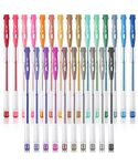 Mr. Pen- Metallic Gel Pens, 25 Unique Metallic Colors, Gel Pens for Adult Coloring Book, Gel Pen Set, Gel Pens Colored Gel Pens for Coloring, Colored Pens Gel, Coloring Pens for Adult Coloring Books