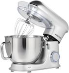 Aucma Stand Mixer,8.5QT 900W Kitchen Mixer, Large Capacity Kitchen Electric Mixers with Dough Hook, Wire Whip & Beater