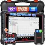 Autel MaxiCOM MK906BT OBDI OBD2 Scanner: Same as MaxiSys MS906BT MS906 Pro MK906 Pro, 2023 Auto Diagnostic Scan Tool for All Cars w/ECU Coding, Bi-Directional, 36+ Service for 150 Make, FCA AutoAuth