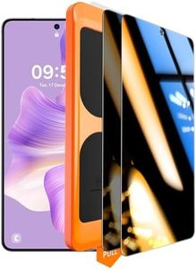 TOCOL Privacy Screen Protector for Samsung Galaxy S26, 9H Hardness Military Grade Shatterproof HD Tempered Glass Easy Installation Case Friendly 2 Pack