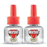 Mortein 45ml x 2, Fits All Machines | SmartPlus Mosquito Repellent Refill | Mosquito Repellent & Killer | 100% Protection from Dengue Mosquitoes, Pack of 2