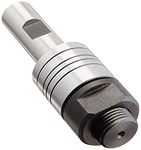 HHIP 3900-0156 Straight Shank Stub Mill Arbor, 1/2" Arbor, 1/2" Shank