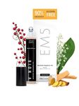 EM5™ V Noir Perfume Oil Roll On (Attar) 90% Concentrate Non-Alcoholic for Men and Women, Strong and Long Lasting | Warm Spicy Coconut White Floral Fragrance Perfume Oil | 10ml Roll-On Easy to Carry and Travel Friendly