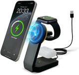 NW i-TECH Wireless Foldable Charging Stand Compatible with Mobile Phone, Smart Watch, Earphone, and Qi Compliant Devices.