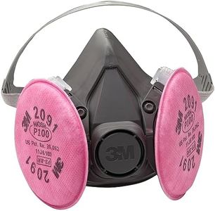 3M™Half Facepiece Respirator Assembly 6391/07003(AAD), Large, with 3M™ Particulate Filters 2091/07000(AAD), P100