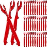 36Pcs Crab Legs Crackers, Crab Tools Set Crackers Picks Tools for Lobster, Crab, Crawfish, Prawns, Shrimp, Easy Opener Shellfish Picks Knife, Seafood Tools