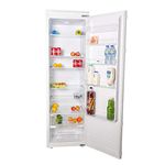 SIA RFI106 304L White Integrated Built In Tall Larder Fridge With Auto Defrost & Metal Back