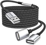 USB Extension Cable,USB A Male to 2