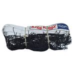 Triumph Kay Kay Volleyball Net VB 101-V Black Color Nylon Net 10 Mesh with 4 Side Vinyl Tape and PVC Coated Wire (with Carry Bag)