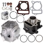 labwork Top End Kit Cylinder Head Piston 39mm Replacement for Honda XR50 Z50R CRF50