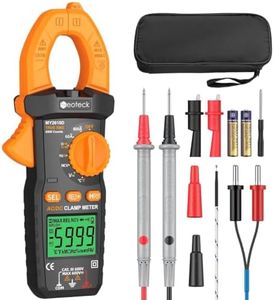 Neoteck Clamp Meter 6000 Counts Clamp Multimeter 800A AC/DC Current&Voltage Multimeter with TRMS Capacitance Continuity Resistance NCV Diode Frequency for Home Electrical,Automobile,Industrial,HVAC
