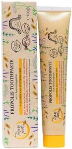 RAW POT Propolis & Hydroxyapatite Toothpaste Fluoride Free & Glycerine Free – Remineralising Tooth Enamel | Oral Microbiome Support for Adults & Kids - Natural Care for Sensitive Teeth & Gum - 100g