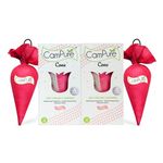 CamPure Camphor Cone (Rose) Pack Of 2-100% Organic | Air Freshener for Car, Wardrobe, Office Cabin's, Drawers, Travel Bag & Bathroom