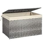 SONGMICS Storage Basket with Lid, 4