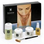 Swisa Beauty Dead Sea Non-Surgical Face Lift Kit + Free Dead Sea Facial Peel - Gentle Face Lift Set For Sensitive Areas Needing Special Attention (without cover box).