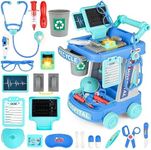 deAO Doctor Cart Kit for Kids Toy P