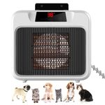 Mavdecll Dog House Heater, Wall-Mounted Kennel Warmer, Keep Your Pet Warm, Anti-Bite Cord, Built-in Overheat Protection, for Kennels, Cat Cages, Chicken Coops