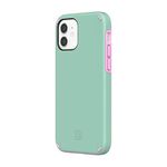 Incipio Duo Case Compatible with Apple iPhone 12 & iPhone 12 Pro - Candy Mint/Pink