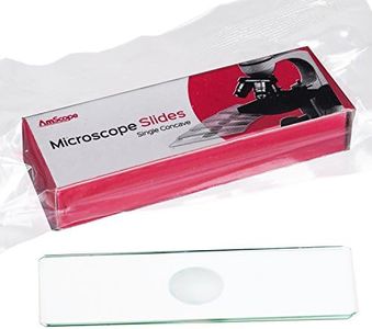 AmScope BS-C12 Microscope Slides Single Depression Concave Pack of 12, Clear