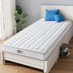 BedStory Mattress Twin, 6 Inch Spring Mattress Firm Feel Single Size Mattresses for Bunk Children Kids Room Bed (6 Inch, Twin, 38 * 74 Inch)