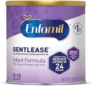 Enfamil Gentlease Baby Formula, Clinically Proven to Reduce Fussiness, Crying, Gas & Spit-up in 24 hours, Brain-Building Omega-3 DHA & Choline, Baby Milk, 19.9 Oz Powder Can​