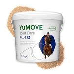 YuMOVE PLUS Horse Joint Aid Supplement, Double Strength with Glucosamine, Chondroitin & Green Lipped Mussel for Horses and Ponies of All Ages & Breeds, 1.8kg Tub