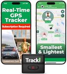 Tracki GPS Tracker for Vehicles – Real-Time 4G LTE Assets & Car Tracking Device with App, Magnetic Mount, Compact Design, Worldwide Coverage – iOS & Android (Subscription Required)