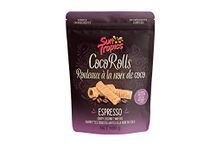 SUN TROPICS INC. Coco Rolls Espresso, 100 Grams