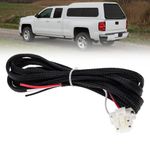 NJSBYL 1pcs 3pin Wiring Harness for Leer Pickup Topper with a TAG Fuse Box Truck Camper Cap Adaptor Harness Kit Power for Third Brake Light/Dome Light