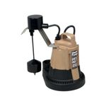 Liberty Pumps S37 1/3-Horse Power 1-1/2-Inch Discharge S30-Series Builders Series Submersible Sump Pump with Vertical Float