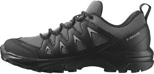 Salomon Women's X Braze GTX Trail Running and Hiking Shoe, Magnet/Black/Black, 8.5 US