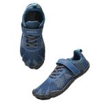 Impakto Barefoot Rooted Wide feet Shoes for Men | Lightweight & Training Shoes with Soft Sole & Superior Grip | Running on Soft Grounds, Jogging & Regular Gym Shoes