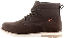 LEVI'S Men's Jax Fashion Boot, Dark Brown, 10 UK (44 EU)