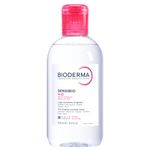 Bioderma Sensibio H2O Daily Soothing Cleanser, Make up Pollution & Impurities Remover Face Eyes Sensitive skin, 250ml