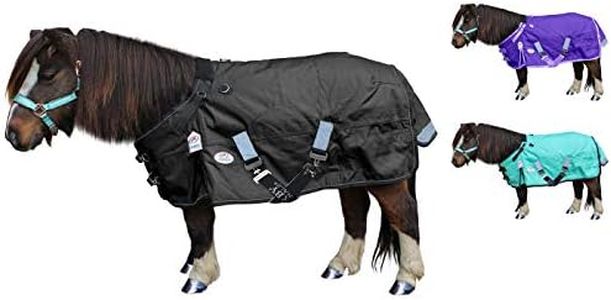 Derby Originals Nordic Tough 1200D Ripstop Waterproof Reflective Winter Mini Horse and Pony Turnout Blanket 300g Heavy Weight